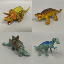 4 Vintage Dinosauri Action