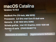 MacBook Pro Mid 2012