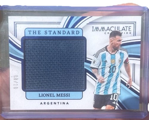 Match worn messi patch 10 - match,