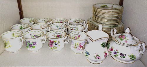 Bone china porcellana - china, 12
