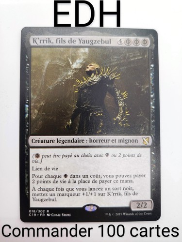 Mtg commander deck - mtg, k'rrik