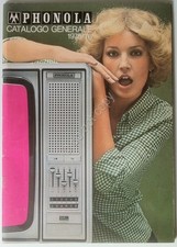 Radio TV Hi-Fi VIntage - Phonola - Catalogo 1975 - Modernariato Design