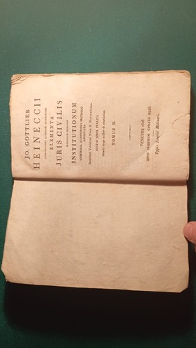 Libro antico diritto civile - libro, civile-ii