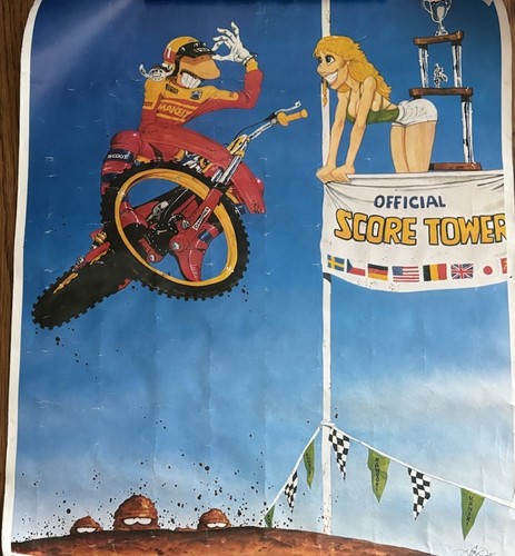 Poster motocross vintage - poster,