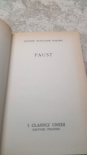 Johann wolfgang goethe faust - johann,