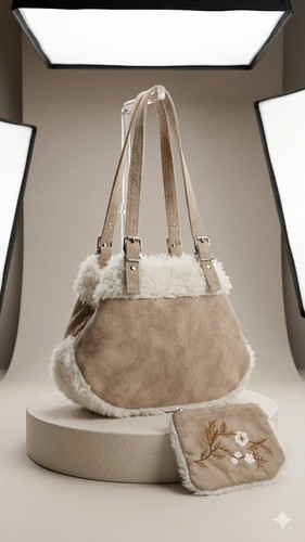 Accogliente borsa tracolla - a,
