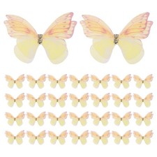 30Pcs Butterflies 1.2"x1.8"
