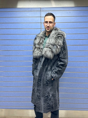 Cappotto lungo pelliccia