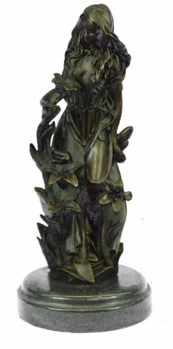 Scultura bronzo art deco - bronzo,