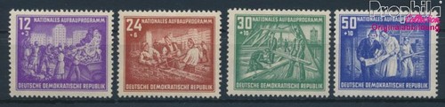 Francobolli ddr 1952 - ddr, mi