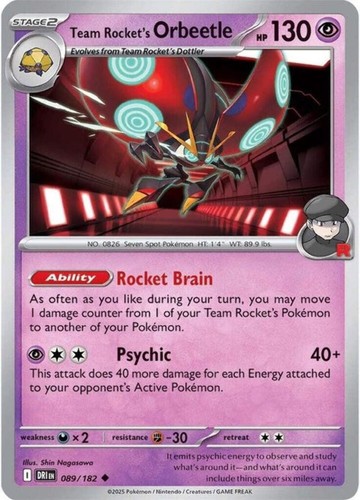 Team rocket orbeetle - orbeetle, (89)
