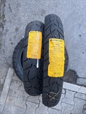 OFFERTA COPPIA GOMME NUOVE 130/80-17 90/90-21 CONTINENTAL TRAILATTACK3 Dot 23/24