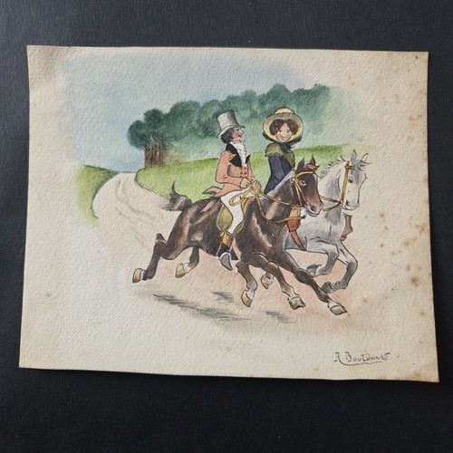 Disegno antico firmato - , raymond