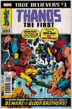 True Believers Thanos The First Marvel Comics 2018 VF