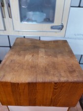 ceppo da macellaio in legno