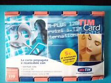 Scheda Sim Telefonica TIM CARD 128K  - prepagata e ricaricabile - da  Collezione