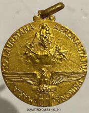 REGIA AERONAUTICA DIO PROTEGGA LE ALI D’ITALIA MEDAGLIA MADONNA DI LORETO