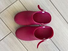 Ciabatte donna Calzuro Sanitaria rosse 36