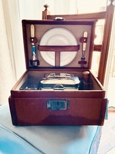 Rara valigia in pelle vintage