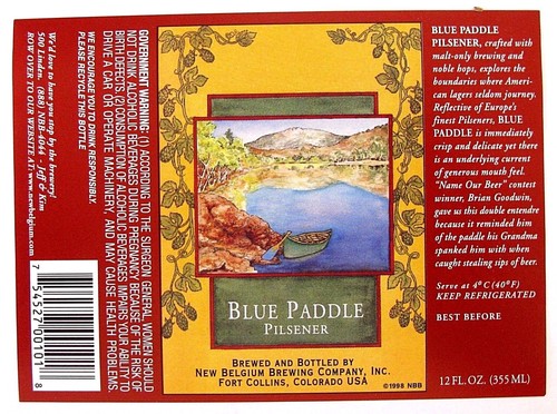 Nuova etichetta birra belgio - nuova,