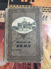 Libretto Souvenir Ricordo Di Roma 32 Vedute Cartoline Postali Postcards Vintage