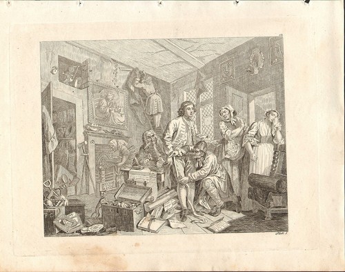 1818 hogarth georgiano - 1818,