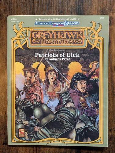 Greyhawk patriots ulek - patriots, of