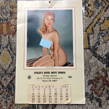 Calendario nudie 1963