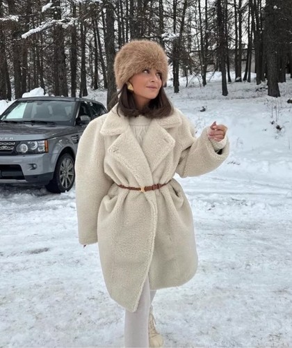 Zara cappotto pelliccia - cappotto,