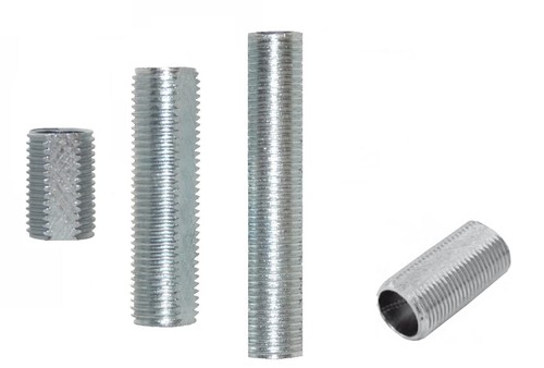 Tubo filettato m10x1 ferro - filettato,