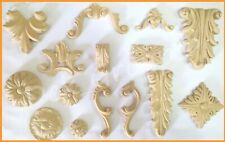 Fregio Fregi per Mobili Decorazioni Restauro Pasta di Legno VARIE FORME Grezzo