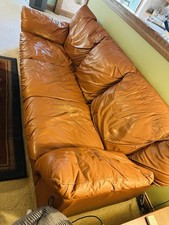 Natuzzi Italian Leather Sofa