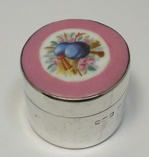 Antica portagioie in argento