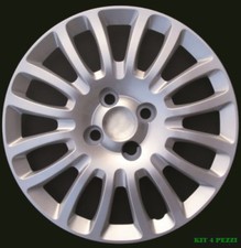 SET 4 COPRICERCHI COPPA RUOTA COPRIRUOTA PER FIAT GRANDE PUNTO 2008- R15 S/LOGO
