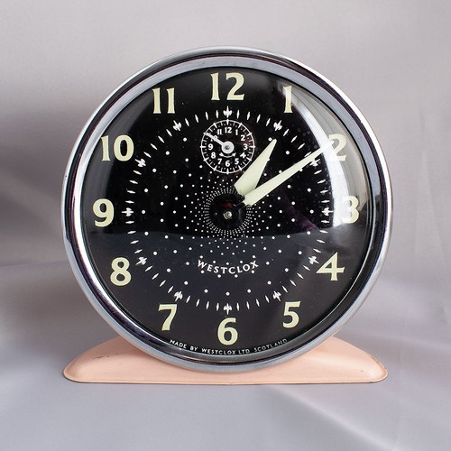 Vintage westclox alarm clock - clock,