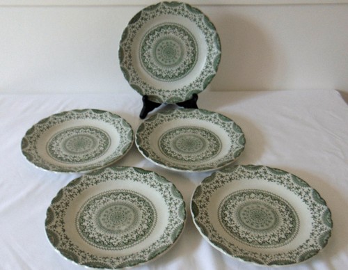 Assiettes plates faience - assiettes,