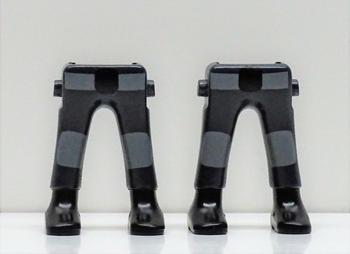 Gambe grigio scuro stivali - grigio,