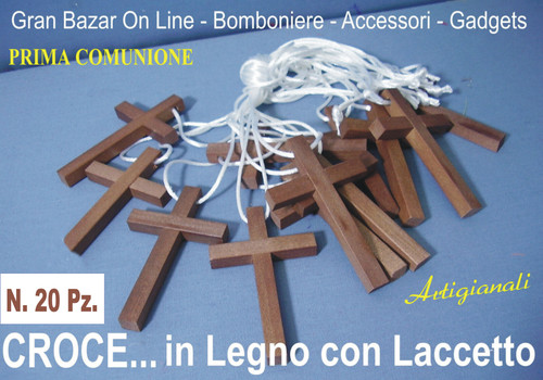Croce legno croci con - in,