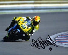 Valentino Rossi Foto Autografata Signed Photo Sport MotoGp Autografo Coa