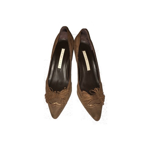 Pura lopez suede - ·, gold