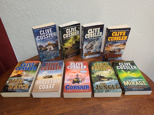 Clive cussler paperbacks - cussler,