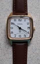 Orologio placcato oro "Raketa"