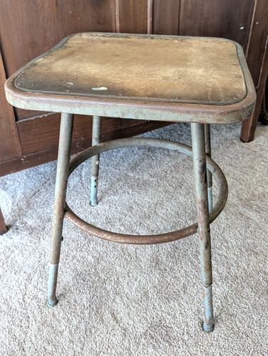 Sgabello disegno vintage - sgabello, da