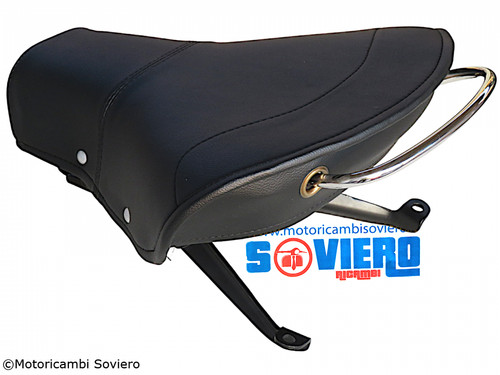 Sella anteriore monoposto - sella, nera