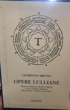 OPERE LULLIANE GIORDANO BRUNO