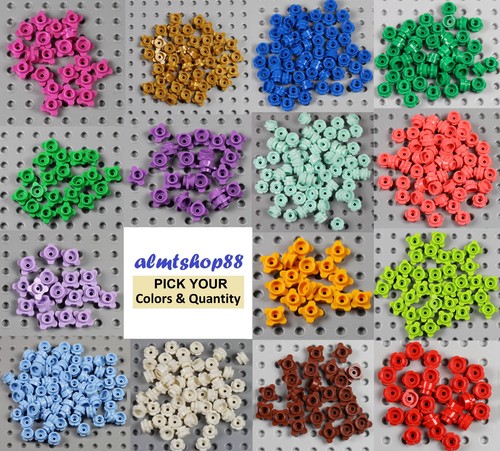 Lego flowers 5 petals - w/,