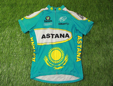 RARA MAGLIA MAGLIA CICLISMO MANICA CORTA ASTANA 2007 ARTIGIANALE ORIGINALE TAGLIA M MEDIUM
