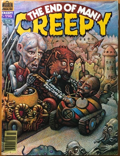Creepy 116 warren publishing - creepy,