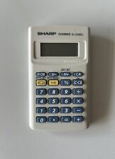 Calcolatrice SHARP ELSIMATE EL-233EU Anni 90 Usata Batteria Cambiata Calcolatore