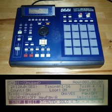 Akai MPC 2000XL blu